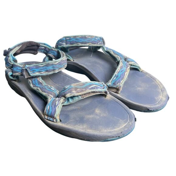 Teva Blue Strap Sandals Men Size 10 - Picture 1 of 6